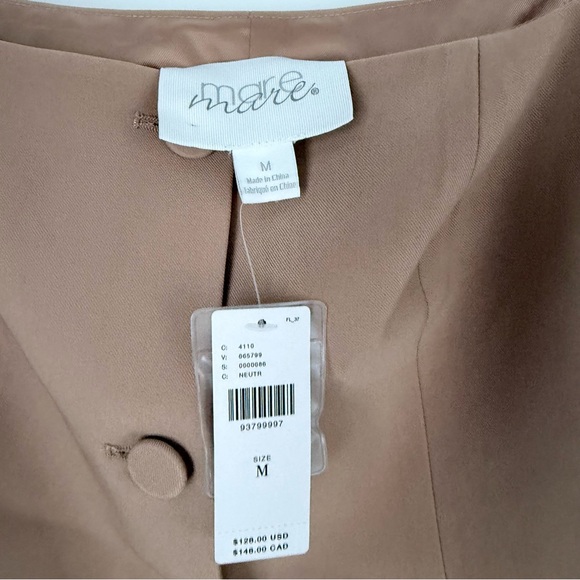 NWT Anthropologie Mare Mare Square Neck Vest Top Sz M - Picture 7 of 8